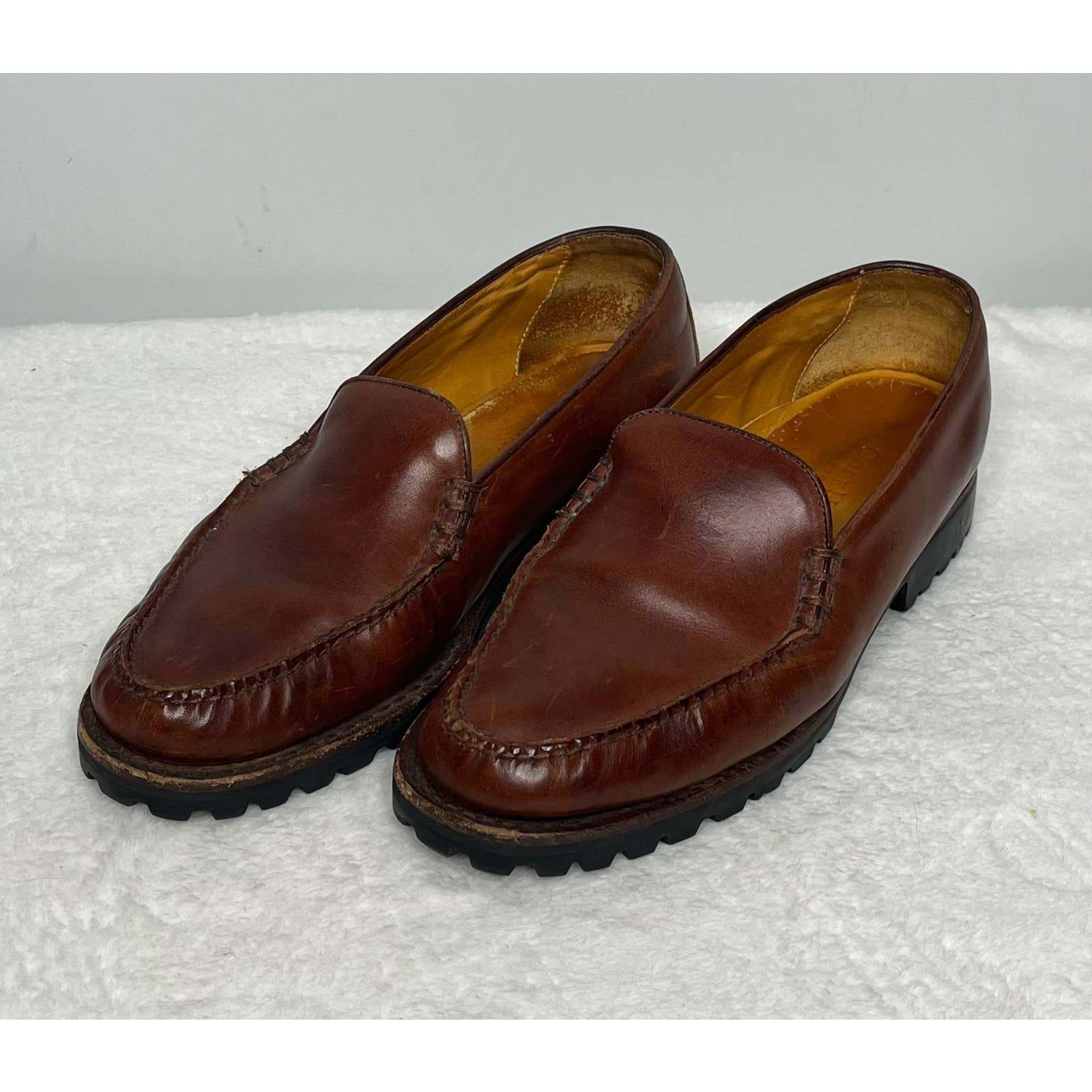 Cole Haan Leather Slip-On Loafers Size 8.5 B
